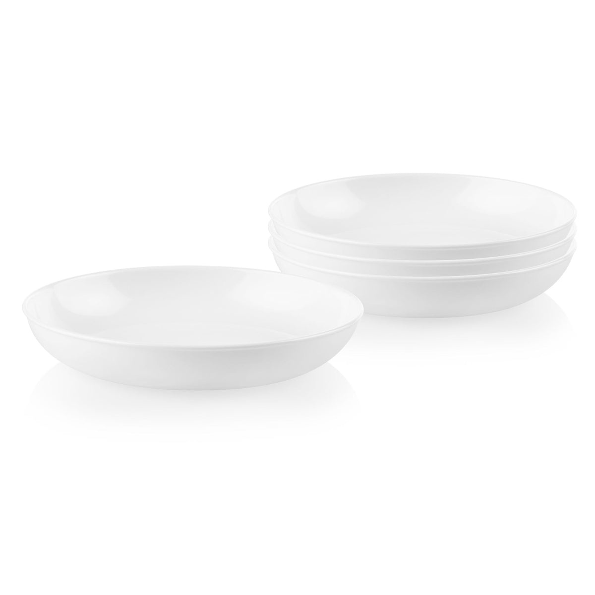 Corelle® Winter Frost White Dinnerware Set – Service for 8 + Meal Bowls - Image 2