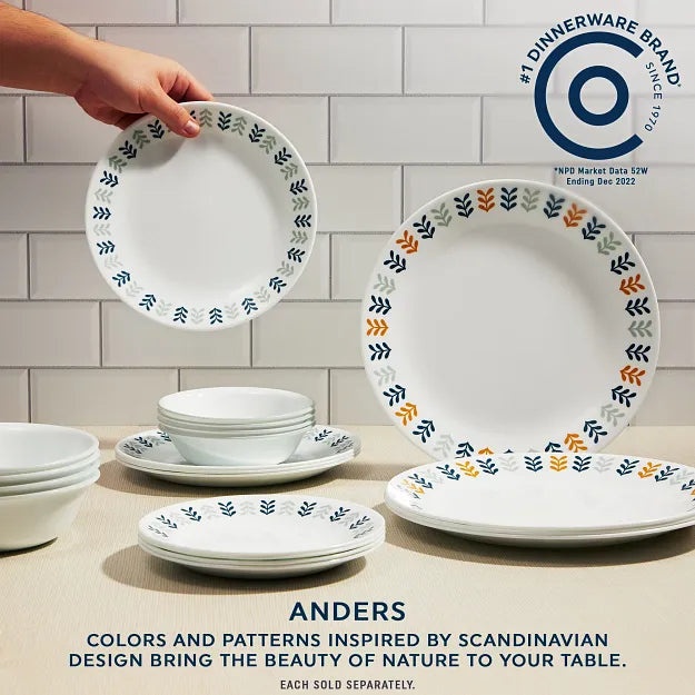 Corelle® Anders 8.5" Salad Plate - Image 2