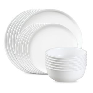 Corelle® Luxe Atlas 18-piece Dinnerware Set, Service for 6